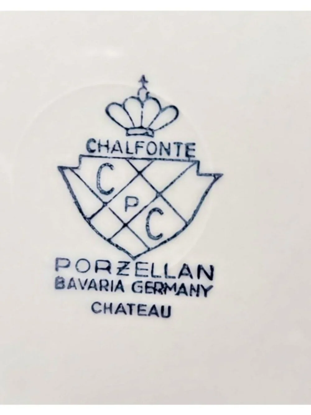 Vtg Chalfonte CPC Porzellan 
